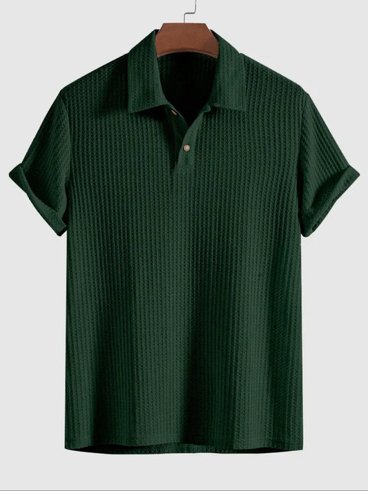 Jacquard Knit Polo