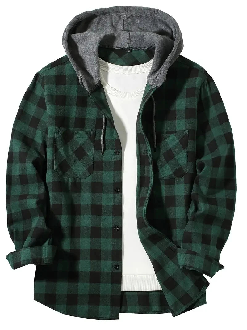 Crestline Hooded Flannel